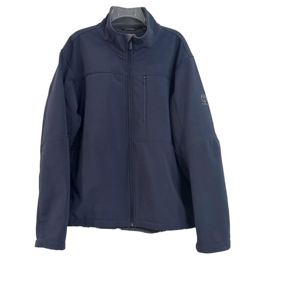 Tumi Other - Tumi Tech Jacket Logo Utility Windbreaker Coat Outdoors Fleece Lined Size XL